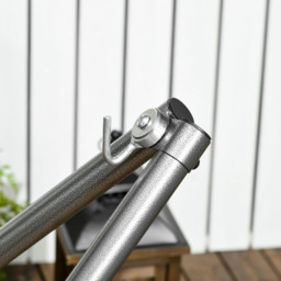 Outsunny Foldable Hammock Stand Black - Size: 15 x 17.5 x 126cm - Wilko - thumbnail 4