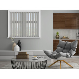 Polyester Vertical Blinds Grey 1.83 x 2.29m - Wilko - thumbnail 6