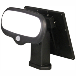 Luxform Calais Solar Post Light in Stainless Steel - Size: 25 x 19 x 26cm - Black - Wilko - thumbnail 4