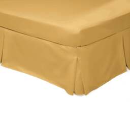 Serene Single Saffron Platform Valance - Orange - Wilko - thumbnail 1
