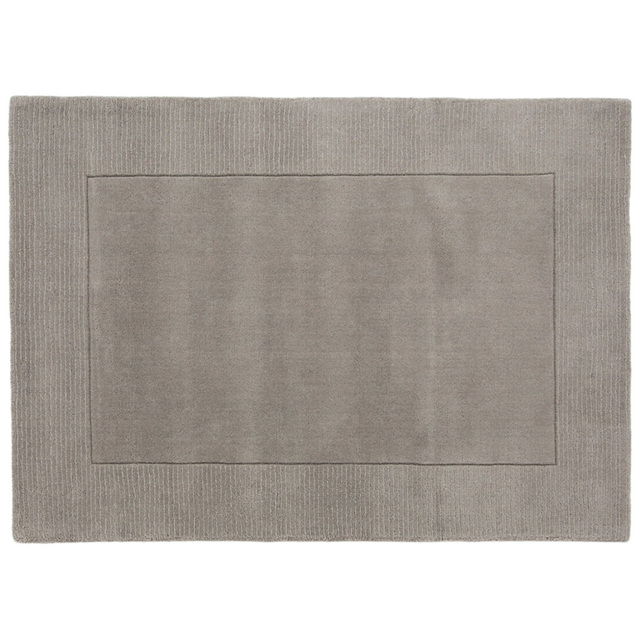 Esselle Home Esme Wool Silver Rug 200 x 290cm - Grey - Wilko - image 1