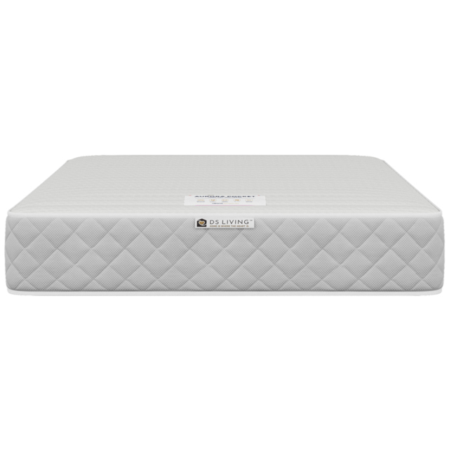 DS Living Aurora Sanctuary Single Gel Enhanced 1000 Pocket Sprung Hybrid Mattress - White - Wilko - image 1