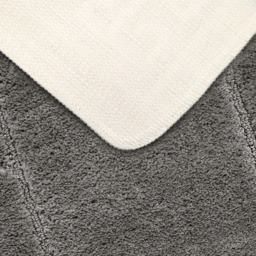 Mayfair Grey Micro Fibre Bath Mat Set - Silver - Wilko - thumbnail 7