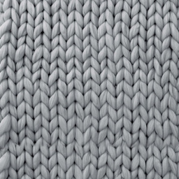 Living and Home Grey Chunky Knit Throw Handwoven Blanket - Wilko - thumbnail 3