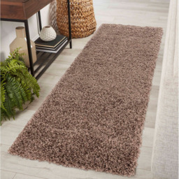 Desire Rugs Oxford Dark Beige Plain Shaggy Rug 60 x 110cm - D.Beige - Wilko - thumbnail 6