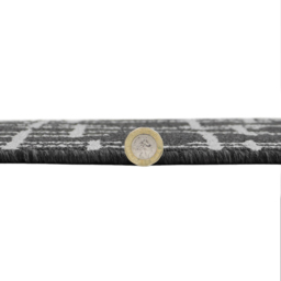 JVL Vector Black Indoor Machine Washable Doormat 40 x 70cm - JVL Homewares - Wilko - thumbnail 7