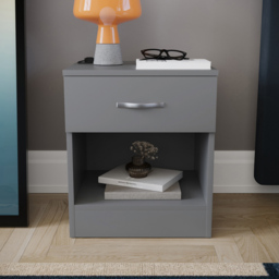 Vida Designs Riano Grey 3 Piece Bedroom Furniture Set - Wilko - thumbnail 3