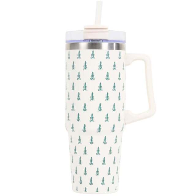 Nordic Tree Stainless Steel Jumbo Tumbler 850mlNeutral - Wilko - image 1