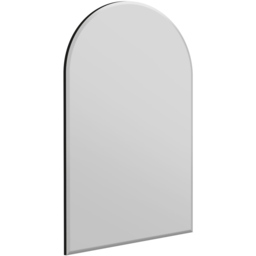 Arched Venetian Glass Wall Mirror 120 x 80cm - Black - MirrorOutlet - Wilko - thumbnail 4