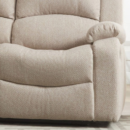 Marldon 2 Seater Beige Manual Recliner Sofa - Cream - Artemis Home - Wilko - thumbnail 5