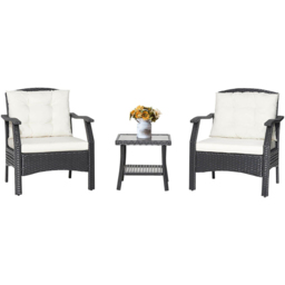 Costway 2 Seater Rattan Garden Lounge Set - Wilko - thumbnail 3