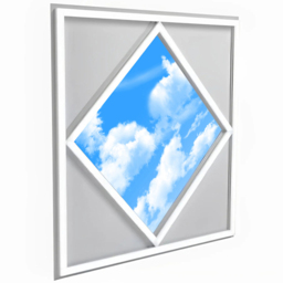 ENER-J 70W 6500K Cool White Diamond Sky and Cloud Ceiling LED Panel Light 600 x 600mm 4 Pack - Size: 65 x 4 x 65cm - Wilko - thumbnail 4