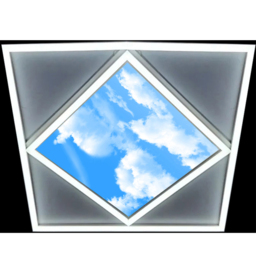 ENER-J 70W 6500K Cool White Diamond Sky and Cloud Ceiling LED Panel Light 600 x 600mm 4 Pack - Size: 65 x 4 x 65cm - Wilko - thumbnail 6
