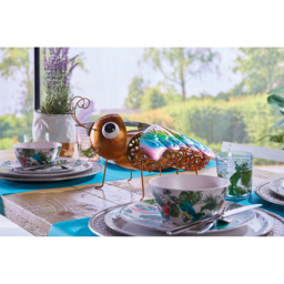 Luxform Solar Powered Metal Butterfly Garden Ornament - Size: 25 x 42 x 39cm - Multi - Wilko - thumbnail 6