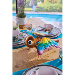 Luxform Solar Powered Metal Butterfly Garden Ornament - Size: 25 x 42 x 39cm - Multi - Wilko - thumbnail 5