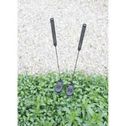 Luxform Stick Black LED Solar Garden Spike Light 12 Pack - Size: 10.5 x 5.8 x 96cm - Wilko - thumbnail 7