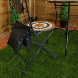 St Helens Square Sand Bag - Size: 27.5x25x1.5cm - Black - Wilko - thumbnail 3