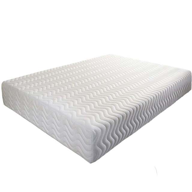 Aspire King Size Cool Blue Relief Memory Foam Mattress - White - Aspire Beds - Wilko - image 1