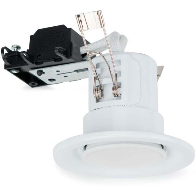 ValueLights White Warm White LED Ceiling Downlight 30 Pack - Wilko - image 1