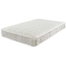 Starlight Beds Small Double Hybrid Memory Foam and Open Coil Spring Mattress - White - Wilko - thumbnail 1