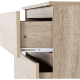 Seconique Malvern 4 Drawer Sonoma Oak Effect Chest - Brown - Wilko - thumbnail 6