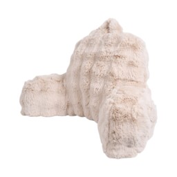 Bubble Faux Fur Cuddle Chair Champagne - Size: 85 x 43 x 40 cm - Divante - Wilko - thumbnail 4