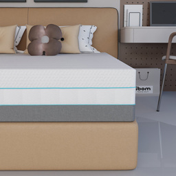 Sliding Wardrobes 4U Double Smart Hard Foam Pressure Relief Mattress - White - Wilko - thumbnail 4