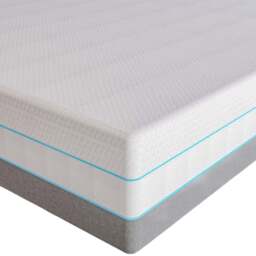 Sliding Wardrobes 4U Double Smart Hard Foam Pressure Relief Mattress - White - Wilko - thumbnail 1
