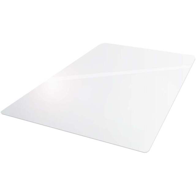 Ultimat Polycarbonate Rectangular Chair Mat for Hard Floor 116 x 150cm - Size: 150 x 116 x 0.2cm - Clear - Wilko - image 1