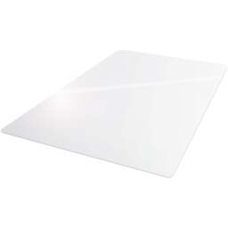 Ultimat Polycarbonate Rectangular Chair Mat for Hard Floor 116 x 150cm - Size: 150 x 116 x 0.2cm - Clear - Wilko - thumbnail 1