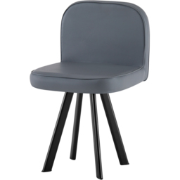 Comfy Living 6 Seater Dining Set White and Grey - Wilko - thumbnail 4