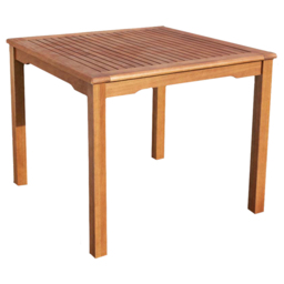 Willington Square Table - Size: 75 x 90 x 90cm - Brown - Rowlinson - Wilko - thumbnail 3