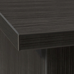 R White Cabinets 3 Drawer 4 Shelf Black Storage Unit with Hutch - Size: 182.8 x 47.9 x 54cm - Wilko - thumbnail 4