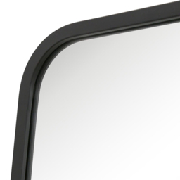 MirrorOutlet The Coartans Black Metal Trapezoid Outdoor Garden Wall Mirror 180 x 85cm - Size: 180 x 85 x 3cm - Wilko - thumbnail 7