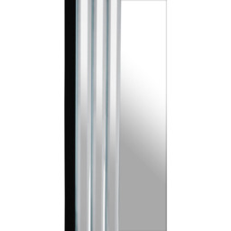 Premier Housewares Sana Square Linear Wall Mirror - Size: 69 x 58cm - Wood - Wilko - thumbnail 6