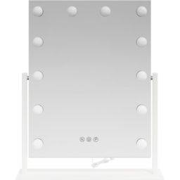 vidaXL LED White Vanity Mirror 44 x 10 x 53cm - Size: 53 x 44 x 10cm - Wilko - thumbnail 5