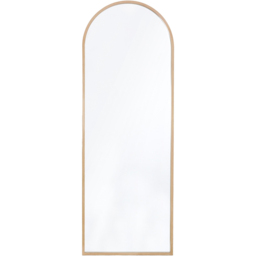 Oak Effect Arch Dress Mirror - Wilko - thumbnail 3