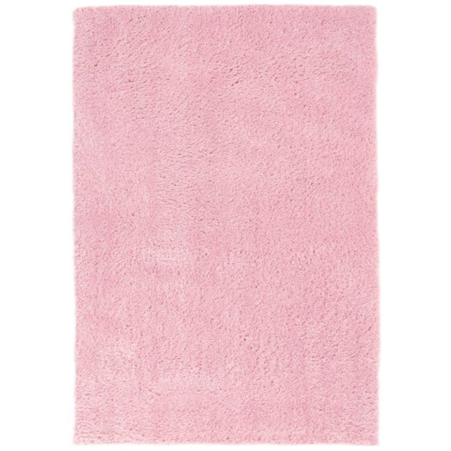 Homemaker Pink Snug Plain Shaggy Rug 200 x 290cm - Wilko - image 1