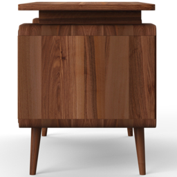 Dorel Somerset 6 Drawer Brown Office Desk - Size: 76 x 150 x 59cm - Natural - Wilko - thumbnail 6
