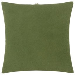 furn. Dakota Forest Tufted Cushion - Size: 45 x 45cm - Green - Wilko - thumbnail 4