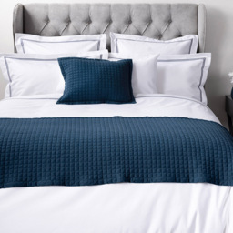 Serene Navy Crompton Runner 70 x 220cm - Blue - Wilko - thumbnail 3