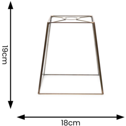 ValueLights Susie Antique Brass Glass Easy Fit Pendant Shade 2 Pack - Size: 19 x 18 x 18cm - White - Wilko - thumbnail 6