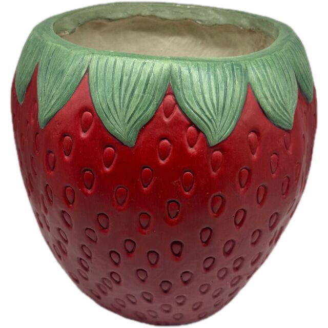 Strawberry Planter - Red - Wilko - image 1