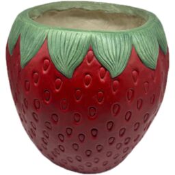 Strawberry Planter - Red - Wilko