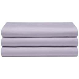 Serene Super King Heather Flat Bed Sheet - Pink - Wilko