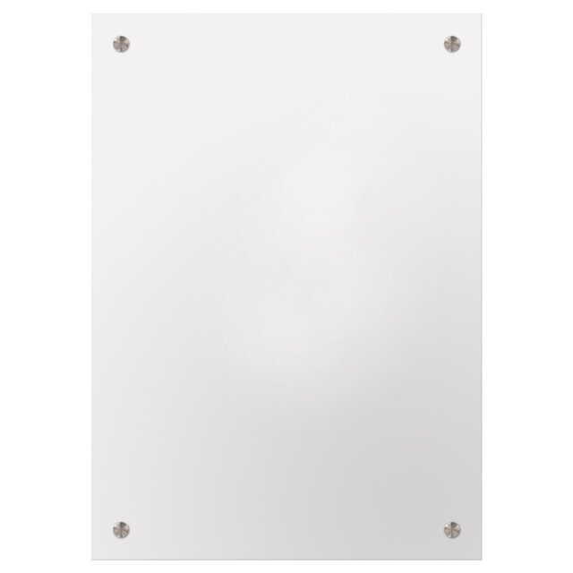 Drilled Wall Hanging Mirror 90cm - Size: 90 x 60cm - The Port. Co Gallery - Wilko - image 1