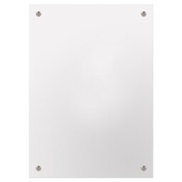 Drilled Wall Hanging Mirror 90cm - Size: 90 x 60cm - The Port. Co Gallery - Wilko - thumbnail 1