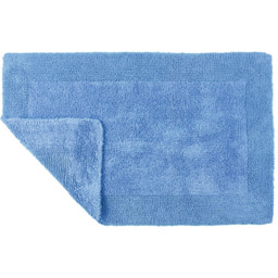 Allure Bath Fashions Elegance Cornish Blue Reversible Bath Mat 53 x 85cm - Wilko - thumbnail 4