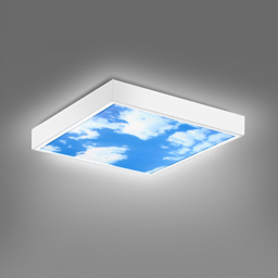 ENER-J 2 Piece 40W SKY LED Backlit Ceiling Panel Set 600 x 600mm - Size: 63 x 64.5 x 64.5cm - White - Wilko - thumbnail 5