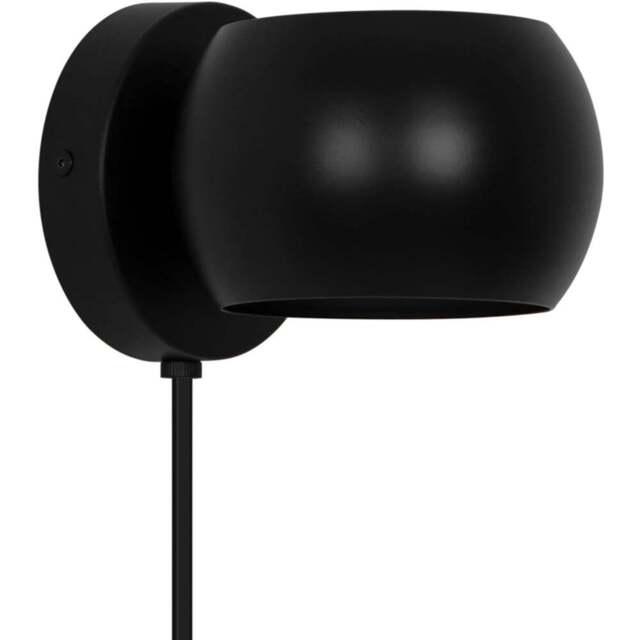Nordlux Belir Black Wall Light - Size: 11 x 15.6 x 13cm - Wilko - image 1